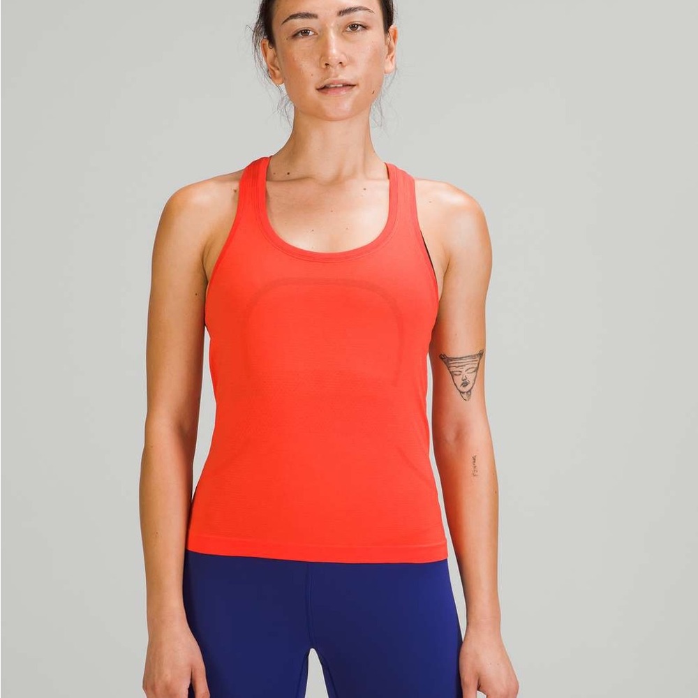 Lululemon Swiftly Tech Racerback Flare Red